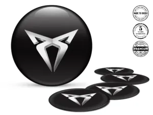 Seat Cupra Ruota Emblemi Versione Design Etichetta Pregiata